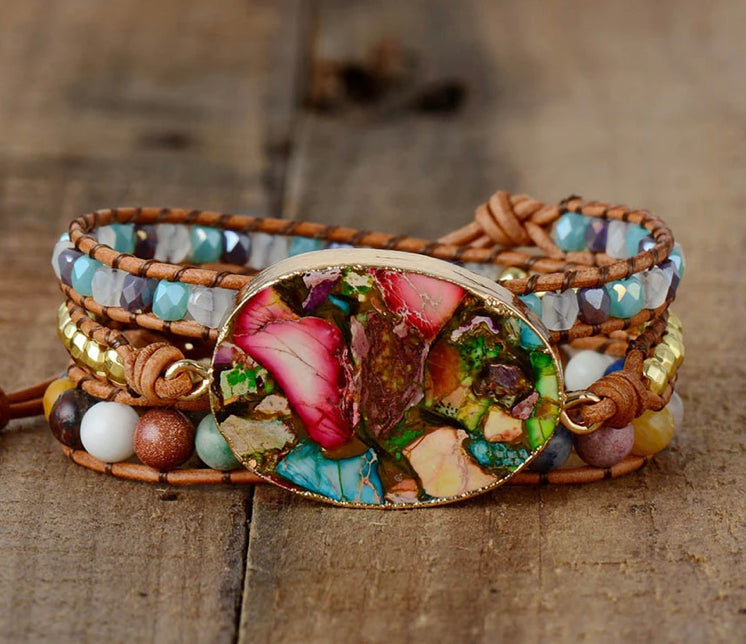 Warrior Goddess Wrap Bracelet