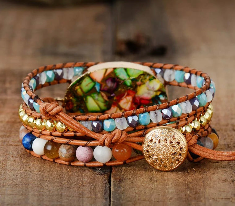 Warrior Goddess Wrap Bracelet