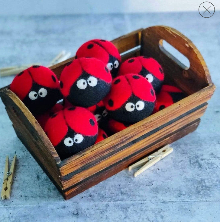 Ladybugs-LAUNDRYBUGS ECO DRYER BALLS