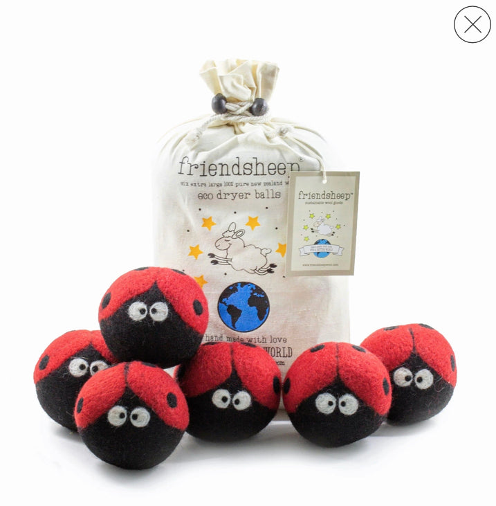 Ladybugs-LAUNDRYBUGS ECO DRYER BALLS