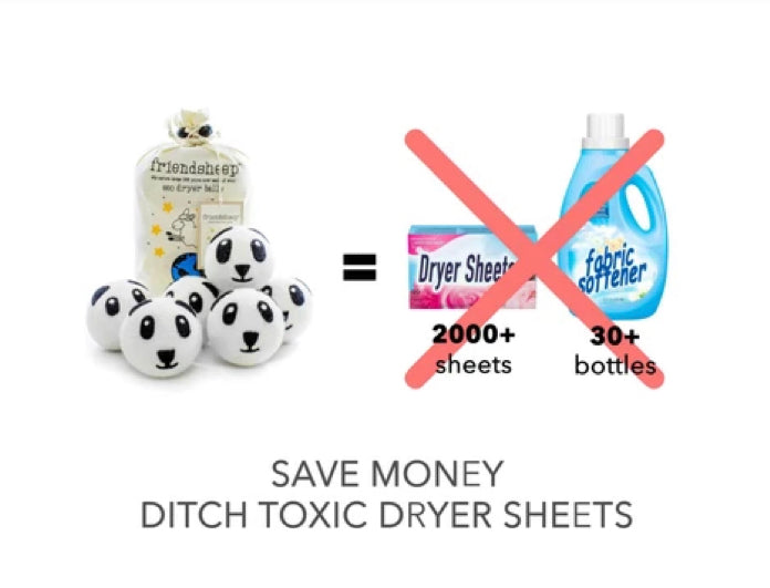 PANDA PACK ECO DRYER BALLS