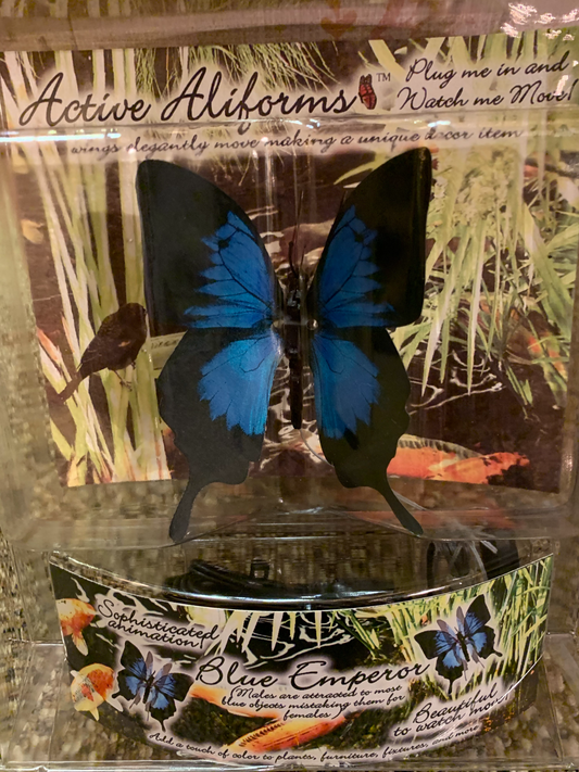 Moving Butterfly-Blue Emperor