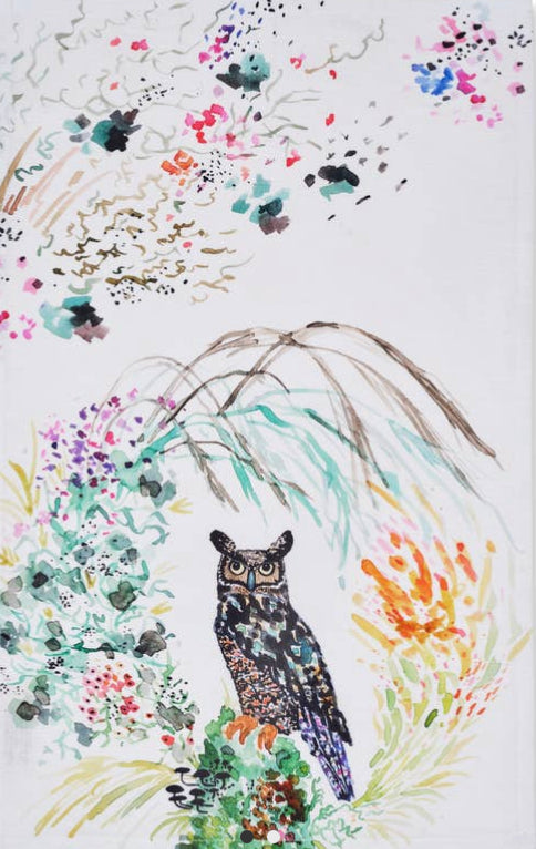Tea Towel- Great Horned