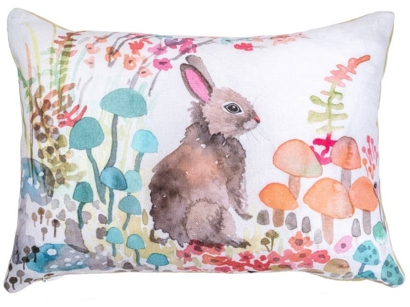Pillow- Woodland Bunny