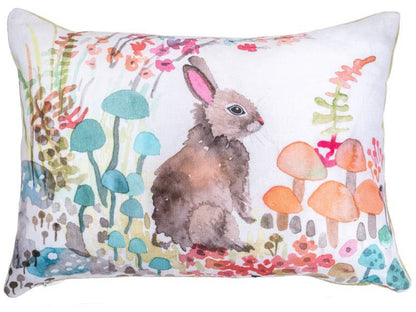 Pillow- Woodland Bunny