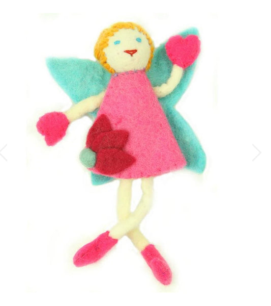 Blond Hair Tooth Fairy Pillow