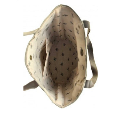 BEE KIND RECYCLED MILITARY TENT TOTE