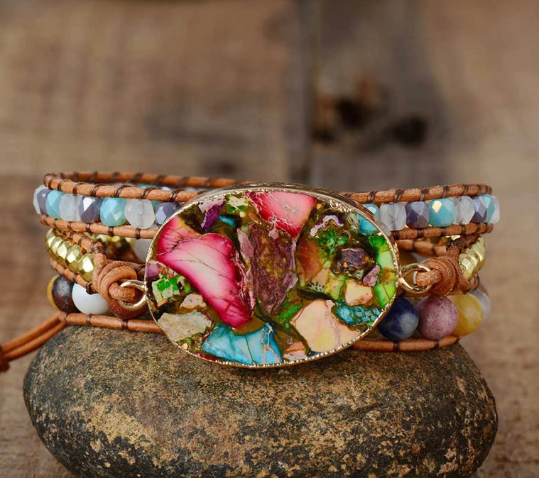 Warrior Goddess Wrap Bracelet