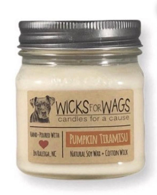 Pumpkin Tiramisu Soy Candle - Handmade