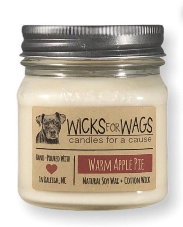 Warm Apple Pie Soy Candle - Handmade