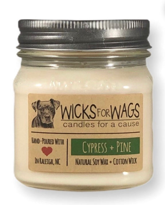 Cypress + Pine - Soy Candle Handmade