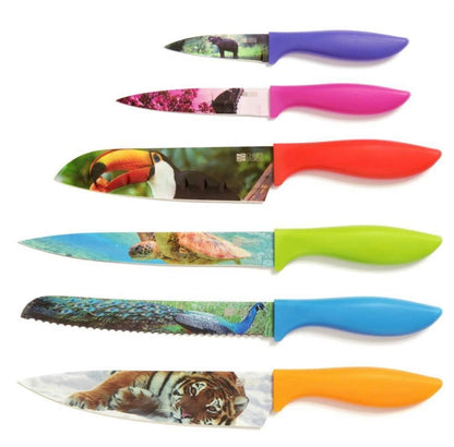 Wildlife Six-Piece Knife Set