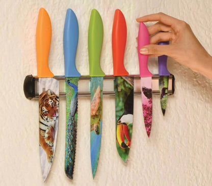 Wildlife Six-Piece Knife Set
