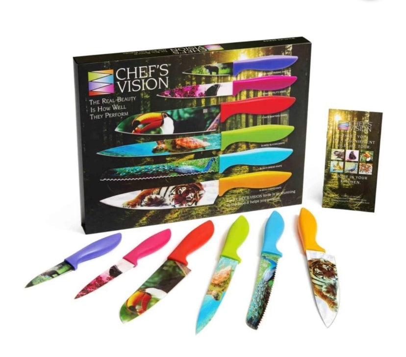 Wildlife Six-Piece Knife Set