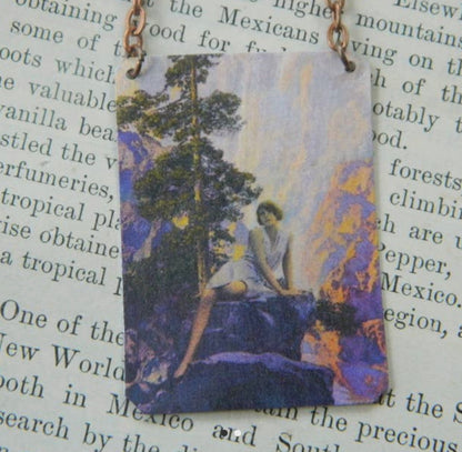 Necklace - Maxfield Parrish Solitude