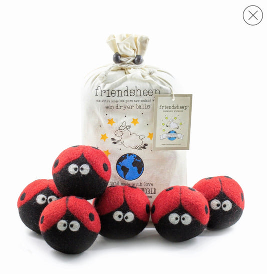Ladybugs-LAUNDRYBUGS ECO DRYER BALLS