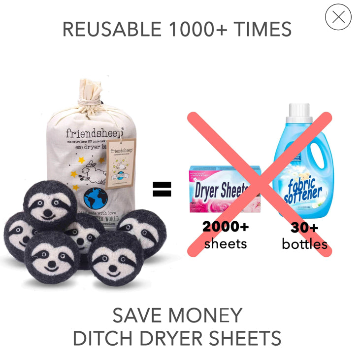 SLOTH SQUAD ECO DRYER BALLS