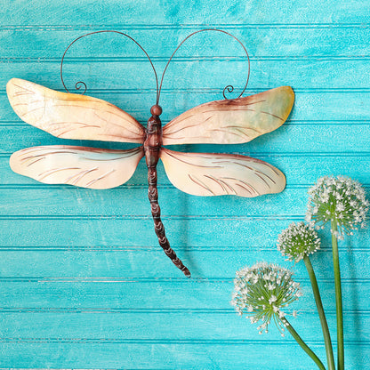Dragonfly Wall Decor Pearl (#M4005)