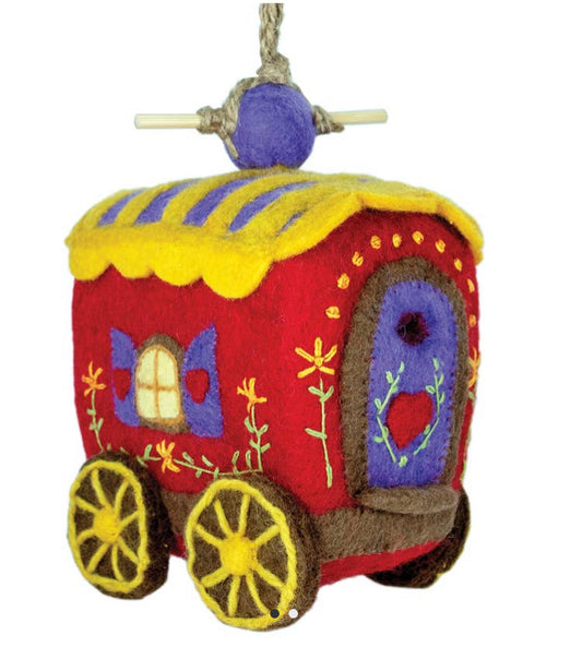 Gypsy Wagon Birdhouse