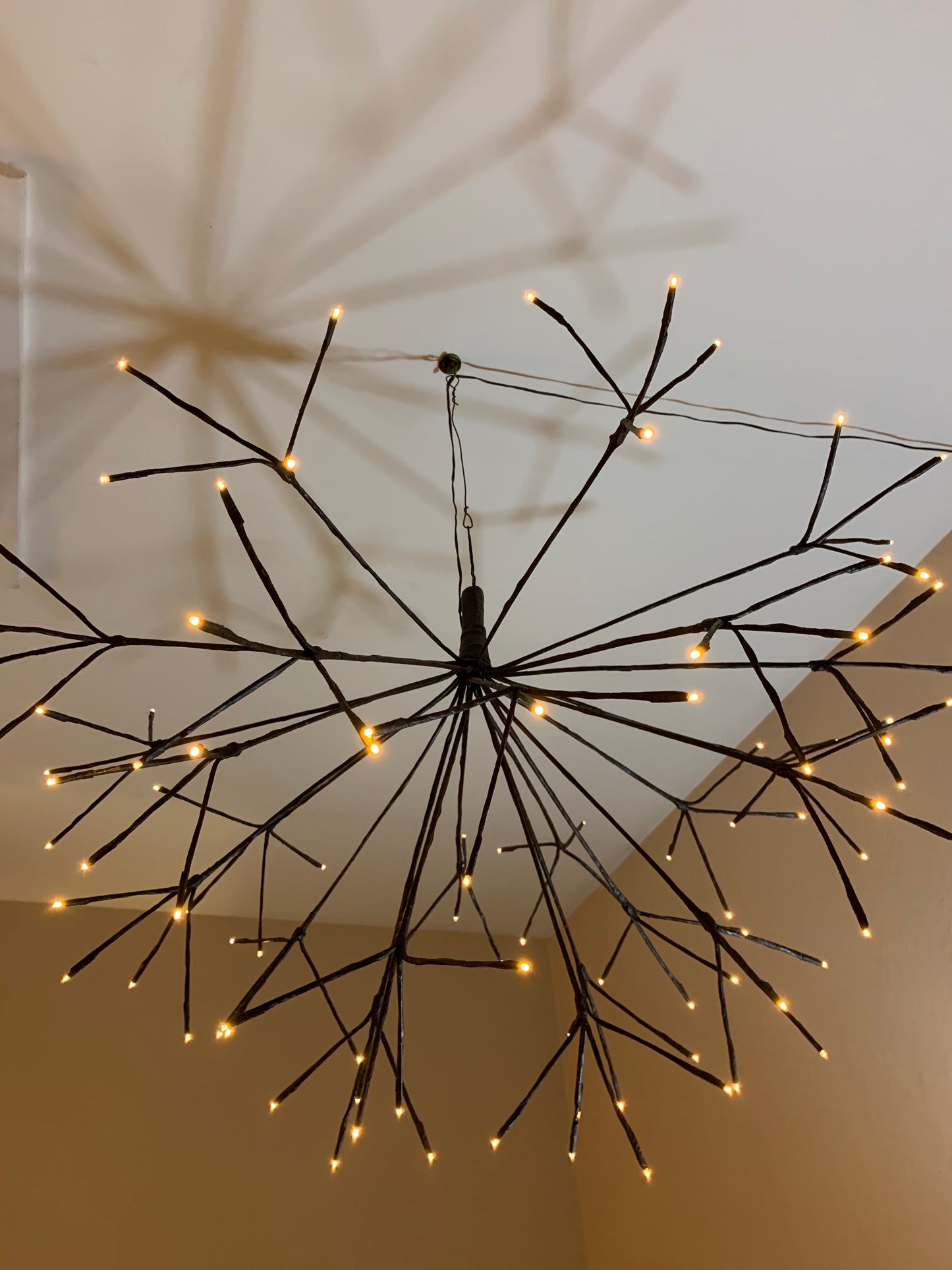 Illuminating-Starburst Willow 96 warm lights